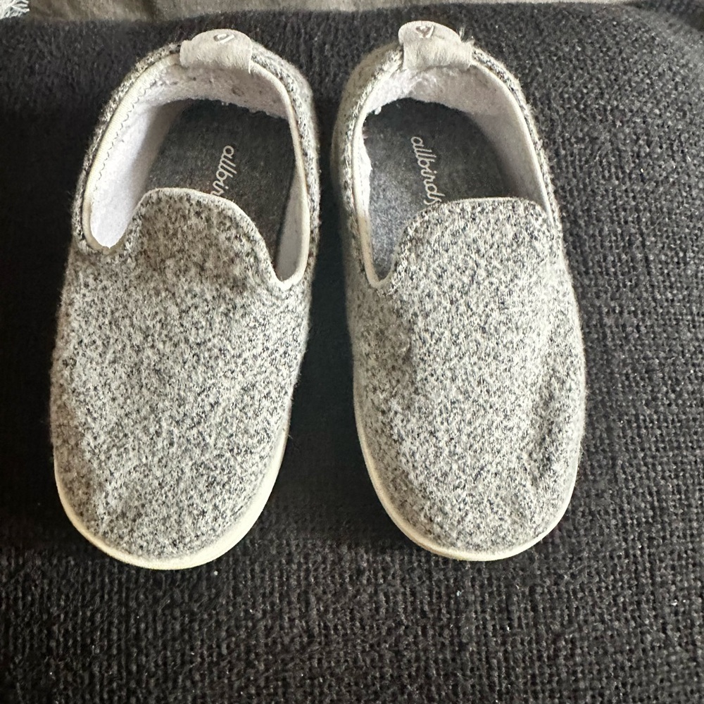 Allbirds Kids merino wool Gray Slip-On Shoes toddler 7